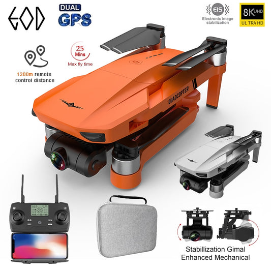 ****** ANY DRONE TYPE $299.99*****
New GPS Drone 4k Professional 8K HD Camera 2-Axis Gimbal Anti-Shake Aerial Brushless Foldable Quadcopter 1.2km